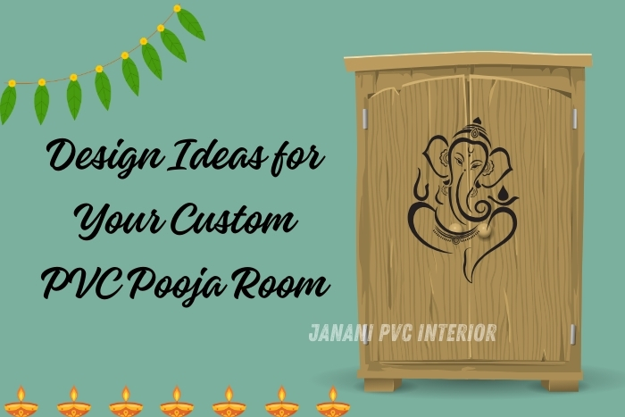 Ideas for Your Custom PVC Pooja Room by Maran PVCInterior in Bengaluru.
Features a wooden-textured PVC pooja cabinet with a sophisticated Ganesh design, blending tradition and modernity.
Perfect for enhancing spiritual environments with personalized and durable PVC solutions