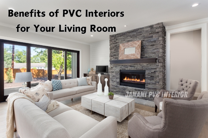 Stylishly designed living room by Maran PVCInterior in Bengaluru, showcasing PVC wall panels and contemporary decor.
Features a modern fireplace, soft-toned furniture, and ample natural lighting for a cozy yet sophisticated look.
Ideal for homeowners seeking durable and elegant PVC interiors to elevate their living space